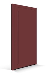 Le Corbusierovy vchodové dveře - Dveřní výplň le rubis - Klika le rubis