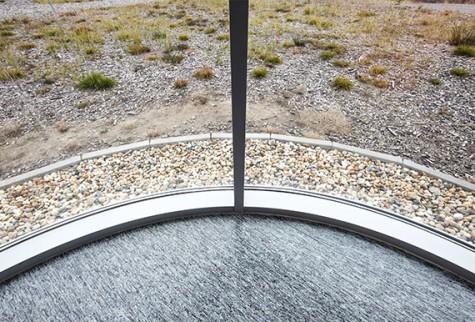Designvielfalt-gebogene Fenster und Tueren-Aussichtsturm Weisswasser Innenanischt