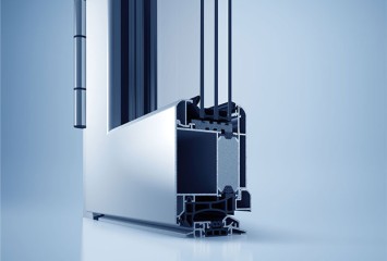 Aluminium Haustueren-Querschnitt-Haustuerprofil-D-72-RL