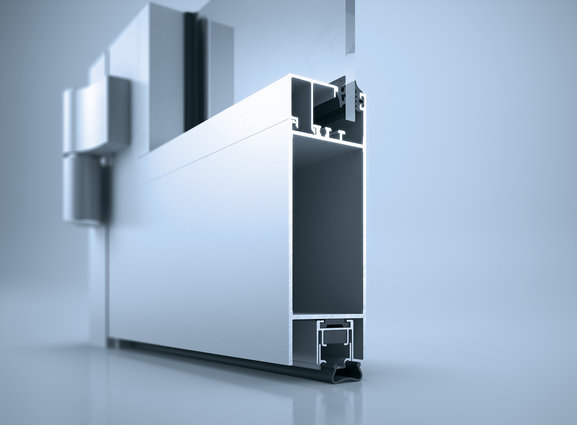 Non-insulated profile systems